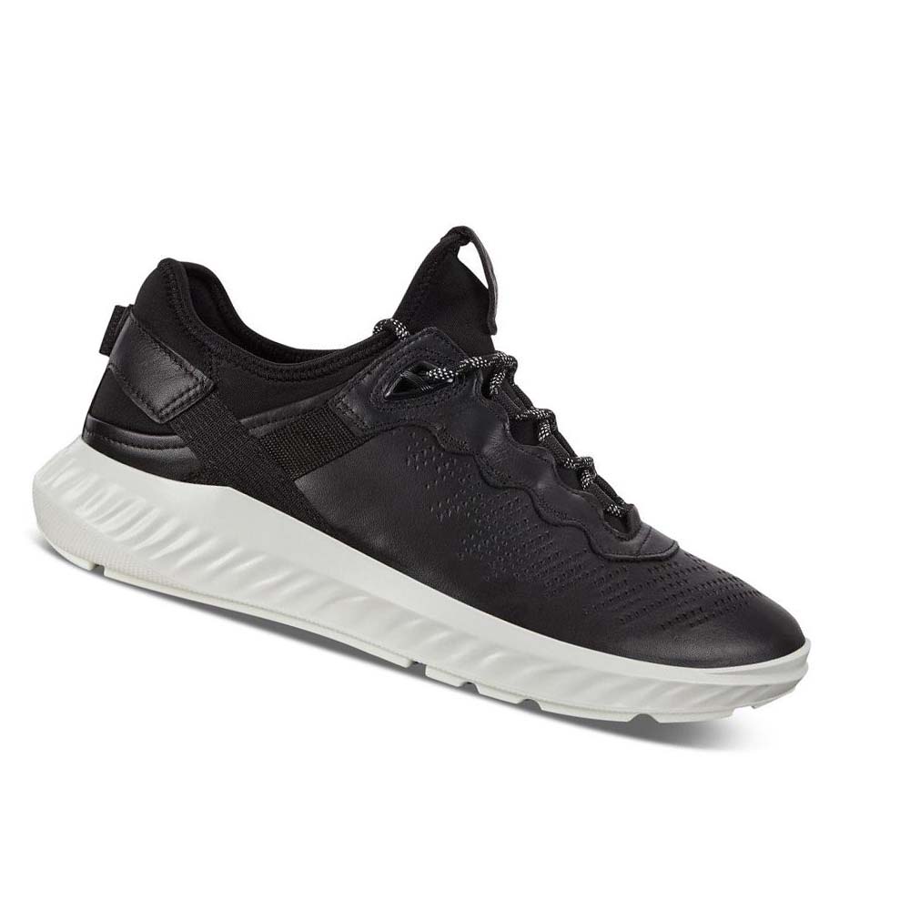 Ecco St.1 Lite Sneakers Herr Svarta | SE 653PJJ